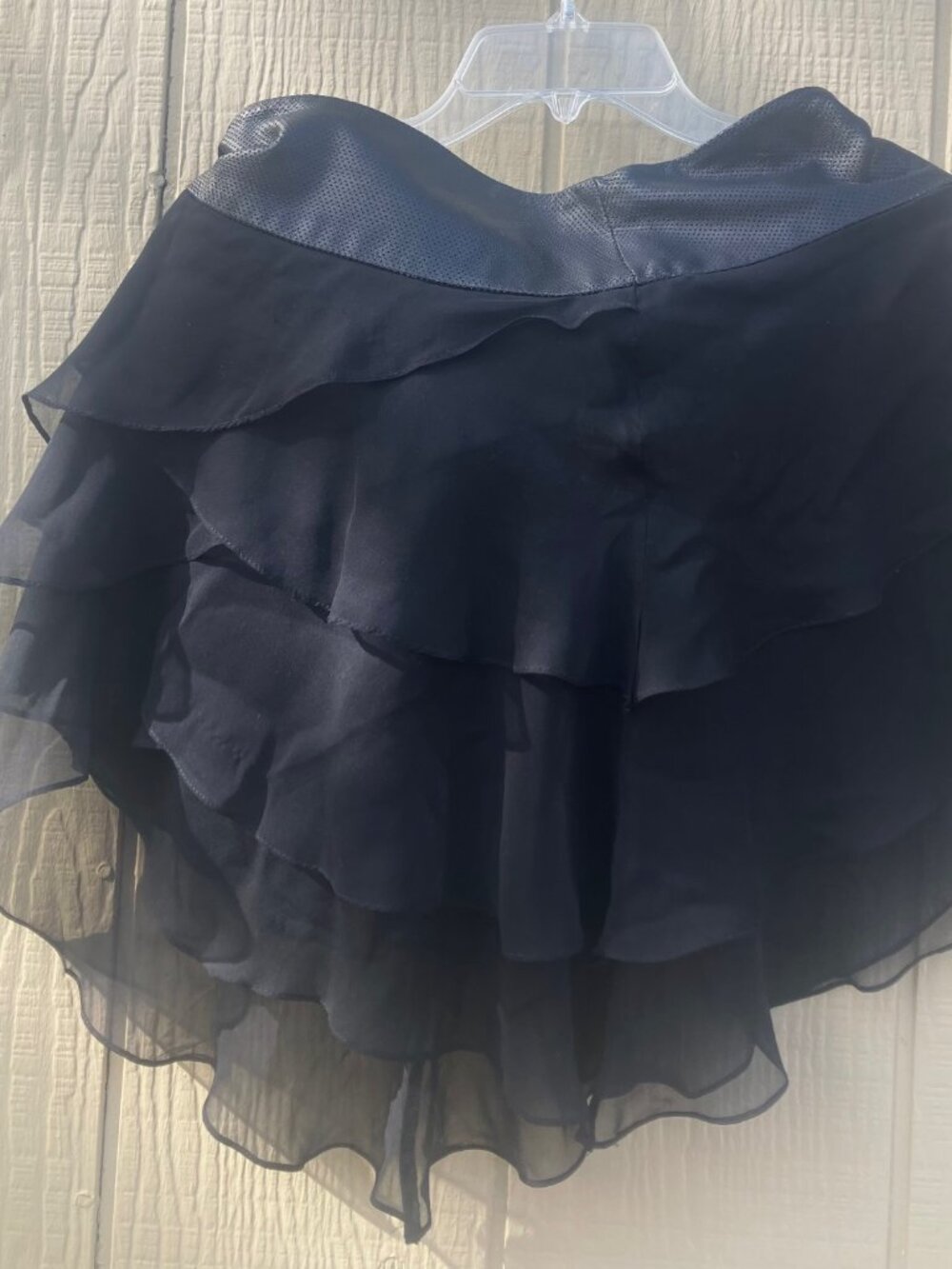 Silk Ruffle Mini Skirt by Alice + Olivia